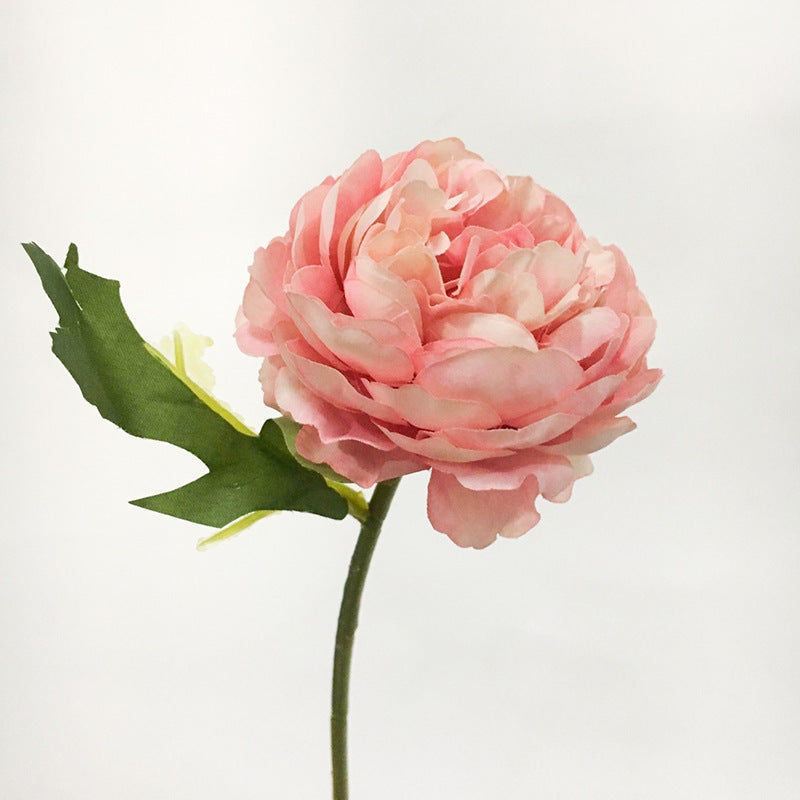 Artificial Rose Moisturizing Rose Tea Rose Camellia Interior Decoration Artificial Rose Fake Flower Bouquet Camellia