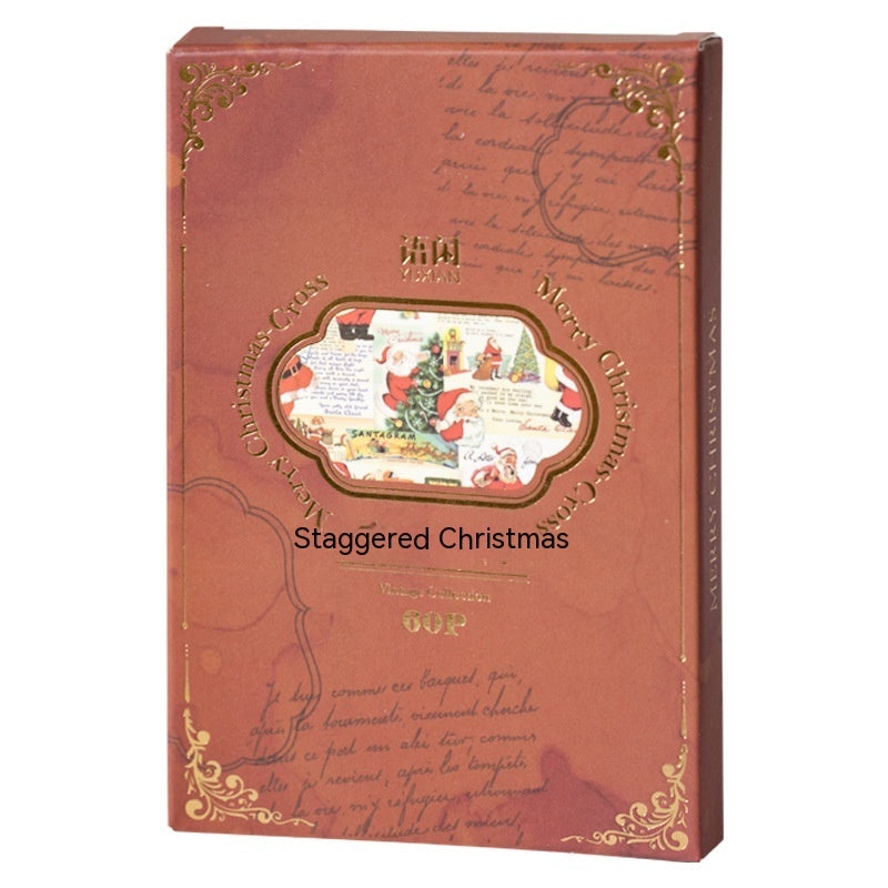 Yuxian Material Paper Nostalgic Christmas Series