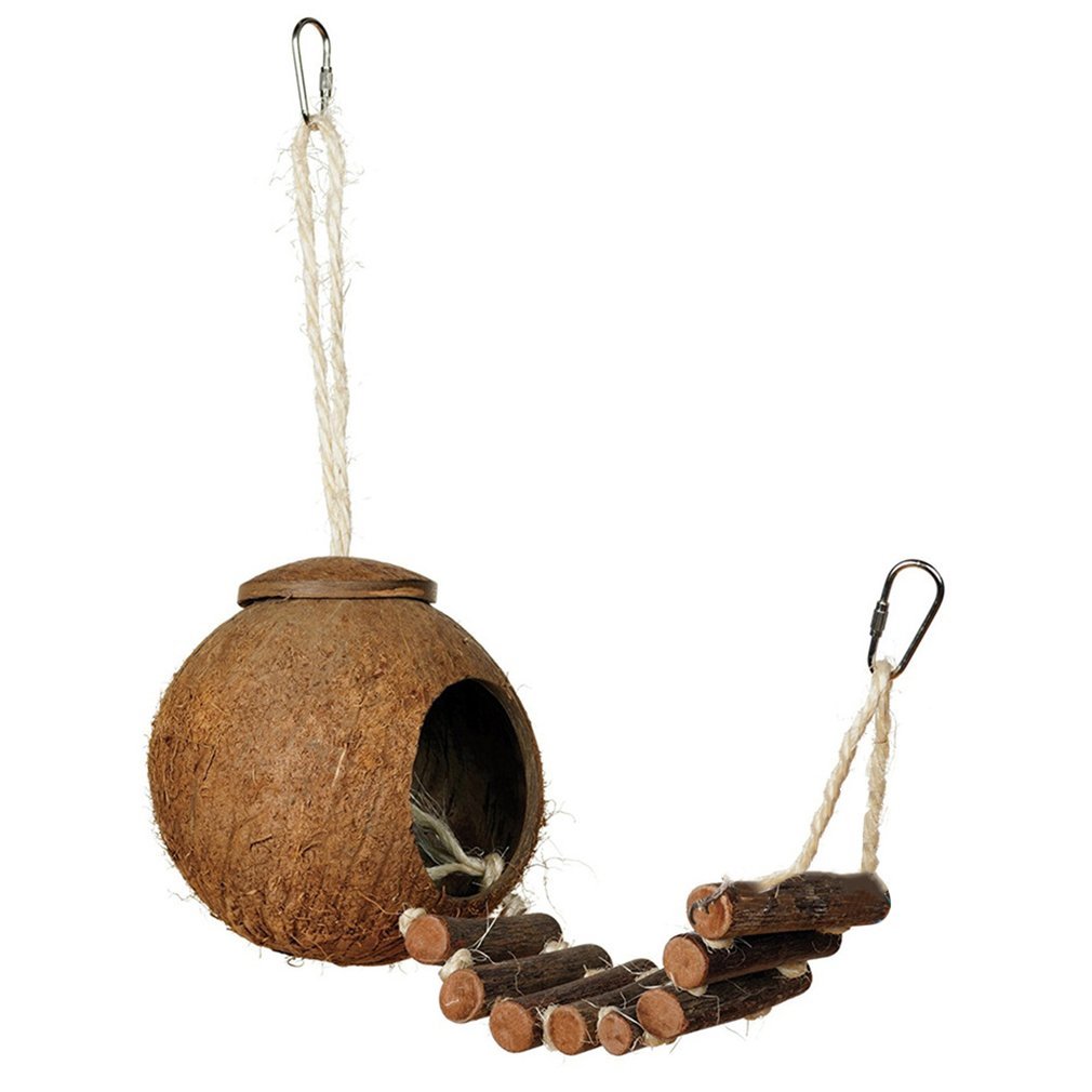 Parakeet Coconut Shell Bird's Nest